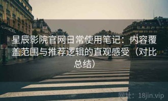 星辰影院官网日常使用笔记：内容覆盖范围与推荐逻辑的直观感受（对比总结）