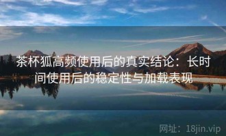 茶杯狐高频使用后的真实结论：长时间使用后的稳定性与加载表现