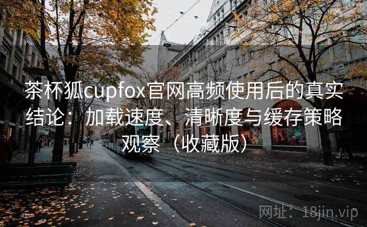 茶杯狐cupfox官网高频使用后的真实结论：加载速度、清晰度与缓存策略观察（收藏版）