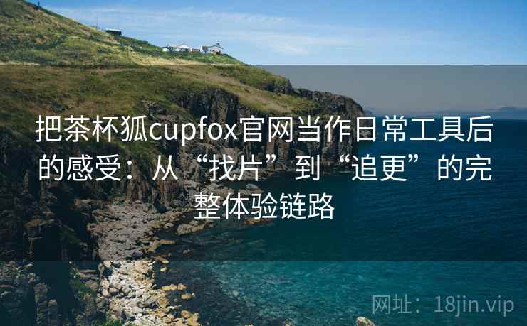 把茶杯狐cupfox官网当作日常工具后的感受：从“找片”到“追更”的完整体验链路